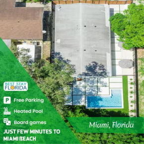 Miami Getaway Luxe Pool Garden & Courtyard